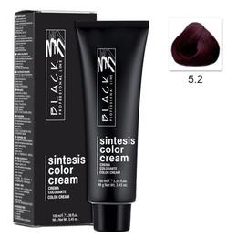 Vopsea Crema Permanenta – Black Professional Line Sintesis Color Cream, nuanta 5.2 Violet Light Brown, 100ml la cel mai bun pret