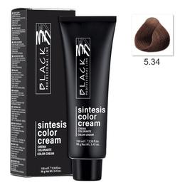 Vopsea Crema Permanenta – Black Professional Line Sintesis Color Cream, nuanta 5.34 Walnut, 100ml la cel mai bun pret