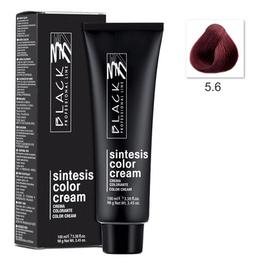 Vopsea Crema Permanenta – Black Professional Line Sintesis Color Cream, nuanta 5.6 Purple Light Brown, 100ml la cel mai bun pret