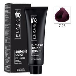 Vopsea Crema Permanenta – Black Professional Line Sintesis Color Cream, nuanta 7.26 Violet, 100ml la cel mai bun pret