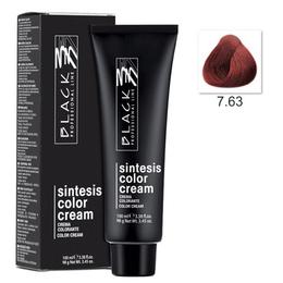 Vopsea Crema Permanenta – Black Professional Line Sintesis Color Cream, nuanta 7.63 Titian Red, 100ml la cel mai bun pret