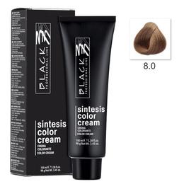 Vopsea Crema Permanenta – Black Professional Line Sintesis Color Cream, nuanta 8.0 Light Blond, 100ml la cel mai bun pret