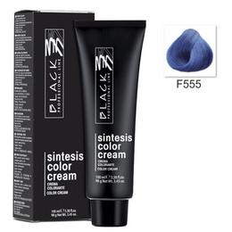 Vopsea Crema Permanenta – Black Professional Line Sintesis Color Cream, nuanta F555 Bluette Flash, 100ml la cel mai bun pret