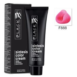 Vopsea Crema Permanenta – Black Professional Line Sintesis Color Cream, nuanta F888 Flash Fuchsia, 100ml la cel mai bun pret