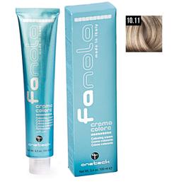 Vopsea Crema Permanenta Fanola 10.11 Blond Platinat Cenusiu Intens, 100ml la cel mai bun pret