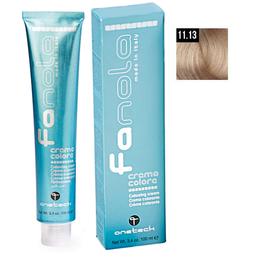 Vopsea Crema Permanenta Fanola 11.13 Blond Superdeschis Platinat Bej, 100ml la cel mai bun pret