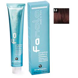 Vopsea Crema Permanenta Fanola 6.4 Blond Inchis Aramiu, 100ml la cel mai bun pret