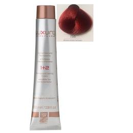 Vopsea Crema Permanenta Luxury Green Light, nuanta Biondo Rosso Intenso 7.66, 100 ml la cel mai bun pret