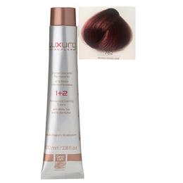 Vopsea Crema Permanenta Luxury Green Light, nuanta Biondo Rosso Irise 7.62, 100 ml la cel mai bun pret