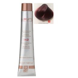 Vopsea Crema Permanenta Luxury Green Light, nuanta Castano Chiaro Rosso 5.6, 100 ml la cel mai bun pret