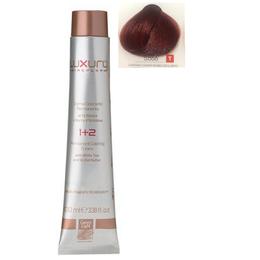 Vopsea Crema Permanenta Luxury Green Light, nuanta Castano Chiaro Rosso Esclusivo 5.666, 100 ml la cel mai bun pret