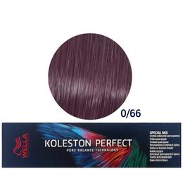 Vopsea Crema Permanenta Mixton – Wella Professionals Koleston Perfect Special Mix, nuanta 0/66 Violet Intens la cel mai bun pret