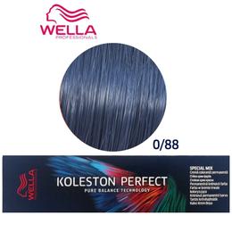 Vopsea Crema Permanenta Mixton – Wella Professionals Koleston Perfect Special Mix, nuanta 0/88 Albastru la cel mai bun pret