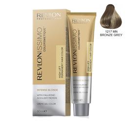 Vopsea Crema Permanenta – Revlon Professional Revlonissimo Colorsmetique Intense Blonde Permanent Hair Color, nuanta 1217 MN Bronze Grey, 60 ml la cel mai bun pret