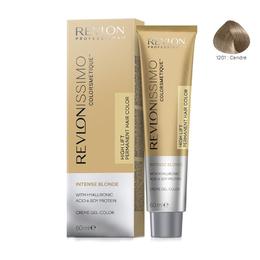 Vopsea Crema Permanenta – Revlon Professional Revlonissimo Colorsmetique Intense Bonde Permanent Hair Color, nuanta 1201 Ash Blonde, 60 ml la cel mai bun pret