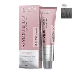 Vopsea Crema Permanenta – Revlon Professional Revlonissimo Colorsmetique Satinescent Permanent Hair Color, nuanta 102 Smoky Silver, 60ml la cel mai bun pret