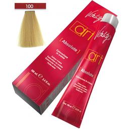 Vopsea Crema Permanenta – Vitality's Art Absolute Colour Cream, nuanta 100 Natural Ultrablonde, 100ml la cel mai bun pret