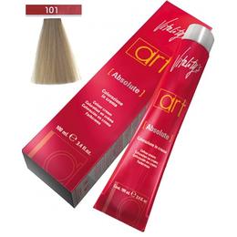 Vopsea Crema Permanenta – Vitality's Art Absolute Colour Cream, nuanta 101 Ash Ultrablonde, 100ml la cel mai bun pret