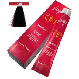 Vopsea Crema Permanenta – Vitality's Art Absolute Colour Cream, nuanta 4/85 Night Red, 100ml la cel mai bun pret