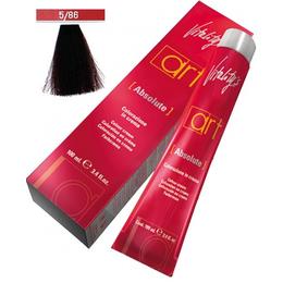 Vopsea Crema Permanenta – Vitality's Art Absolute Colour Cream, nuanta 5/86 Cherry Red, 100ml la cel mai bun pret