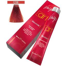 Vopsea Crema Permanenta – Vitality's Art Absolute Colour Cream, nuanta 7/46 Rust Red, 100ml la cel mai bun pret