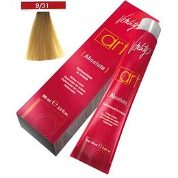 Vopsea Crema Permanenta – Vitality's Art Absolute Colour Cream, nuanta 9/31 Super Light Golden Ash Blonde, 100ml la cel mai bun pret