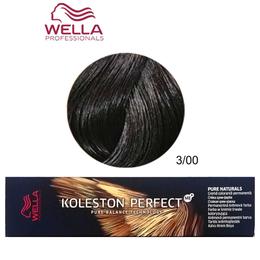 Vopsea Crema Permanenta – Wella Professionals Koleston Perfect ME+ Pure Naturals, nuanta 3/00 Castaniu Natural Inchis la cel mai bun pret