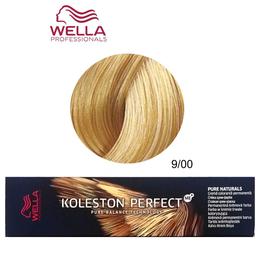 Vopsea Crema Permanenta – Wella Professionals Koleston Perfect ME+ Pure Naturals, nuanta 9/00 Blond Luminos Natural la cel mai bun pret