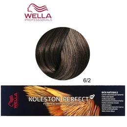 Vopsea Crema Permanenta – Wella Professionals Koleston Perfect ME+ Rich Naturals, nuanta 6/2 Blond Inchis Mat la cel mai bun pret