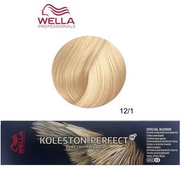 Vopsea Crema Permanenta – Wella Professionals Koleston Perfect ME+ Special Blonde, nuanta 12/1 Blond Special Cenusiu la cel mai bun pret