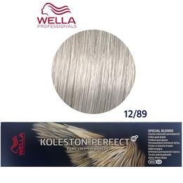 Vopsea Crema Permanenta – Wella Professionals Koleston Perfect ME+ Special Blonde, nuanta 12/89 Blond Special Albastrui Perlat la cel mai bun pret