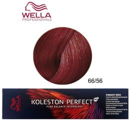 Vopsea Crema Permanenta – Wella Professionals Koleston Perfect ME+ Vibrant Reds, nuanta 66/56 Blond Inchis Intens Mahon Violet la cel mai bun pret