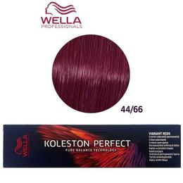 Vopsea Crema Permanenta – Wella Professionals Koleston Perfect Vibrant Reds, nuanta 44/66 Castaniu Mediu Intens Violet Intens la cel mai bun pret