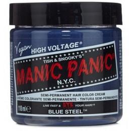 Vopsea Direct Semipermanenta – Manic Panic Classic, nuanta Blue Steel 118 ml la cel mai bun pret