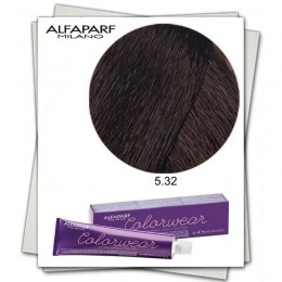 Vopsea Fara Amoniac – Alfaparf Milano Color Wear nuanta 5.32 Castano Chiaro Dorato Irise la cel mai bun pret