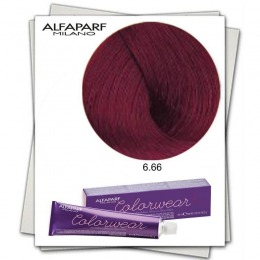 Vopsea Fara Amoniac – Alfaparf Milano Color Wear nuanta 6.66 Biondo Scuro Rosso Intenso la cel mai bun pret