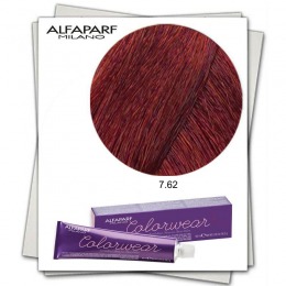 Vopsea Fara Amoniac – Alfaparf Milano Color Wear nuanta 7.62 Biondo Medio Rosso Irise la cel mai bun pret