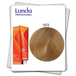 Vopsea Fara Amoniac – Londa Professional nuanta 10/3 blond solar auriu la cel mai bun pret