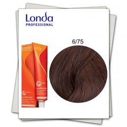 Vopsea Fara Amoniac – Londa Professional nuanta 6/75 blond inchis maro rosu la cel mai bun pret