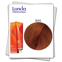 Vopsea Fara Amoniac – Londa Professional nuanta 8/43 blond deschis cupru auriu la cel mai bun pret