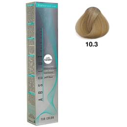 Vopsea Permanenta Absolut Hair Care Colouring Cream, nuanta 10.3 – Blond Platinat Auriu, 100ml la cel mai bun pret