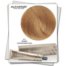 Vopsea Permanenta – Alfaparf Milano Evolution of the Color nuanta 10.3 Biondo Extrachiaro Gold la cel mai bun pret