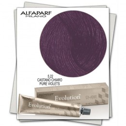 Vopsea Permanenta – Alfaparf Milano Evolution of the Color nuanta 5.22 Castano Chiaro Pure Violets la cel mai bun pret