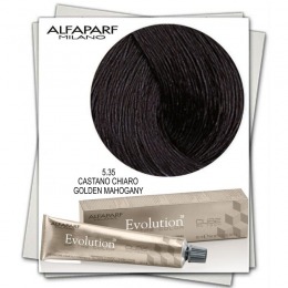 Vopsea Permanenta – Alfaparf Milano Evolution of the Color nuanta 5.35 Castano Chiaro Golden Mahogany la cel mai bun pret