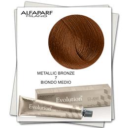 Vopsea Permanenta – Alfaparf Milano Evolution of the Color nuanta 7 Metallic Bronze Biondo Medio la cel mai bun pret