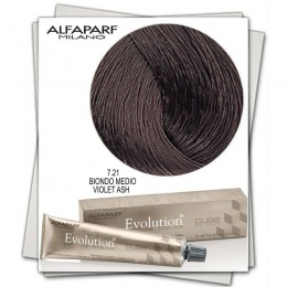 Vopsea Permanenta – Alfaparf Milano Evolution of the Color nuanta 7.21 Biondo Medio Violet Ash la cel mai bun pret