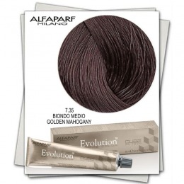 Vopsea Permanenta – Alfaparf Milano Evolution of the Color nuanta 7.35 Biondo Medio Golden Mahogany la cel mai bun pret