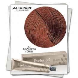 Vopsea Permanenta – Alfaparf Milano Evolution of the Color nuanta 7.4 Biondo Medio Copper la cel mai bun pret