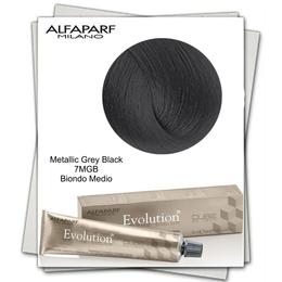 Vopsea Permanenta – Alfaparf Milano Evolution of the Color nuanta 7MGB Metallic Grey Black Biondo Medio la cel mai bun pret