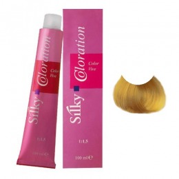 Vopsea Permanenta – Blond Auriu Intens – Silky Coloration Cream nuanta 7.33 Golden Intense Blonde la cel mai bun pret